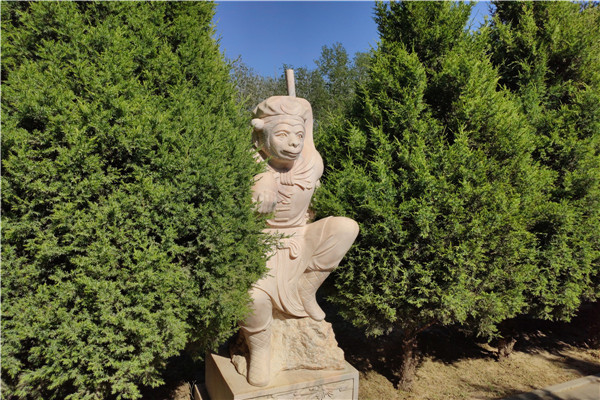 永福墓园景观图
