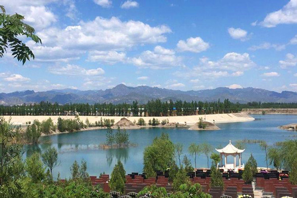 涿州万佛园公墓景观图