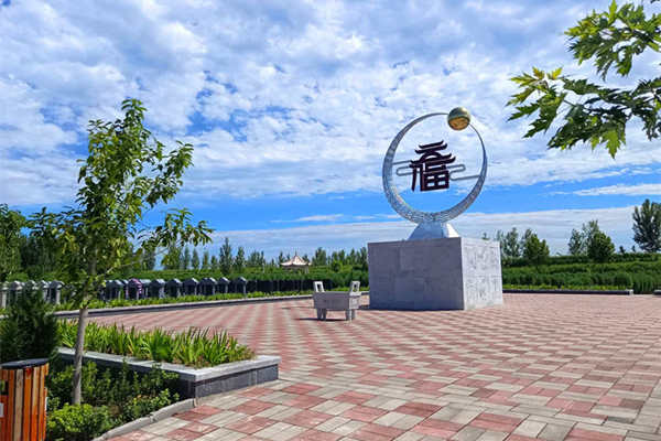 涿州天福园公墓景观图