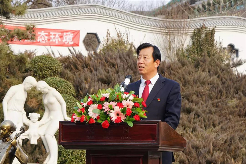北京国宾国际礼仪有限公司王战社副总经理讲话