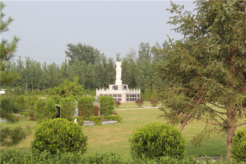 涿州万佛园公墓景观图