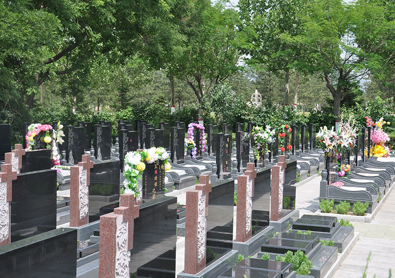 三河灵山宝塔陵园墓型实景拍摄