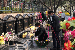 北京市万佛华侨陵园 战“疫”之下的代客祭扫,传递陵园温情