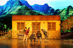 全国首部反映殡葬改革的方言话剧《樱桃崮下》在北京民族文化宫展演