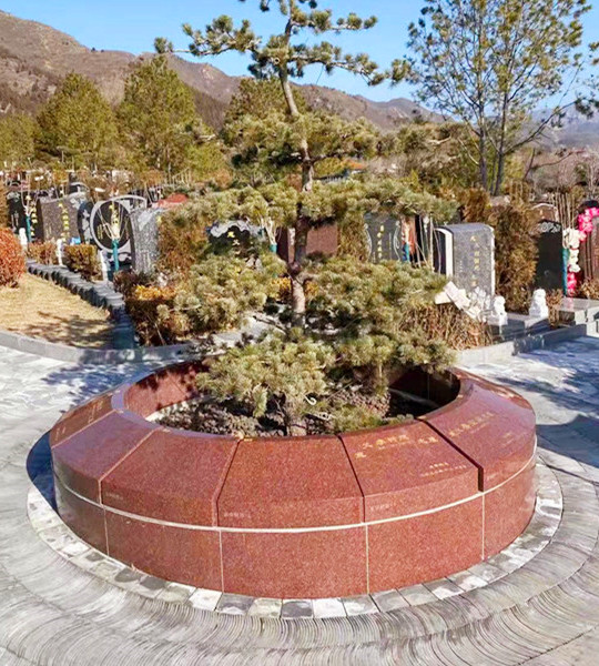 天寿陵园生态葬墓碑
