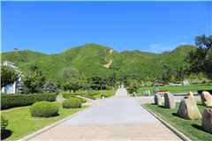 天寿陵园道路环境景观