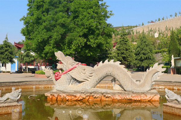 龙寿山公墓景观图