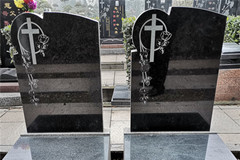 河南新乡中原文化艺术陵园基督教墓碑介绍及价格多少