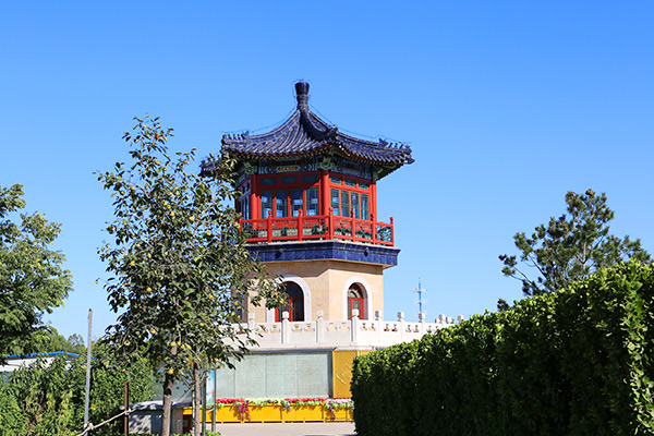 八宝山人民公墓景观图