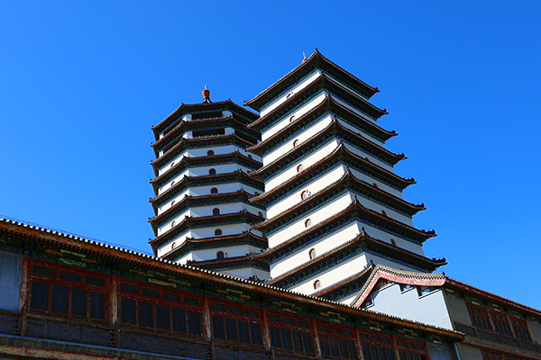潮白陵园景观图