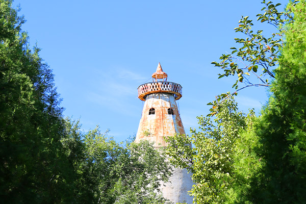 华夏陵园景观图