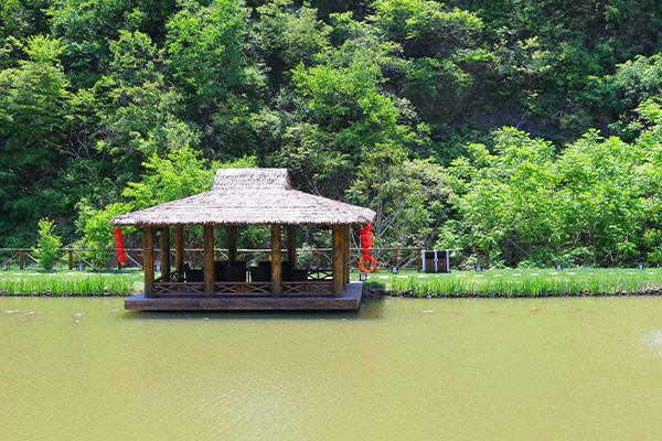 九公山长城纪念林景观图