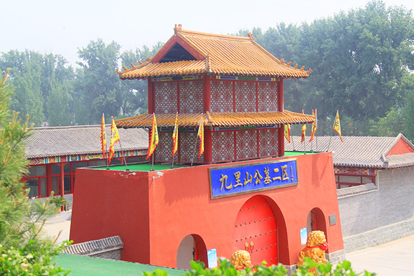 九里山公墓二区景观图