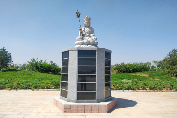 廊坊文安清颐园公墓景观图