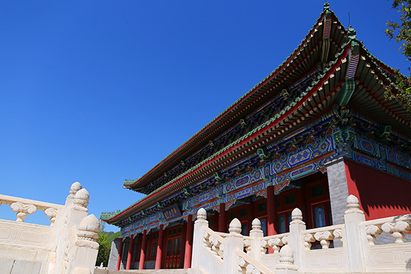 天寿陵园景观图