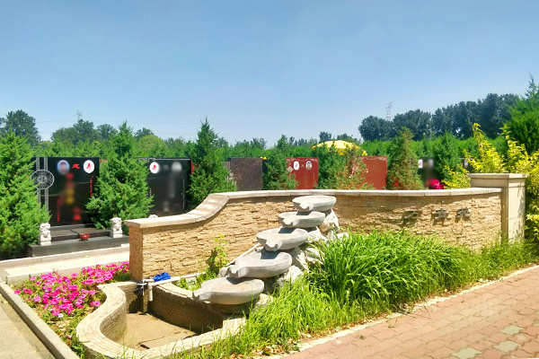 万桐园公墓景观图
