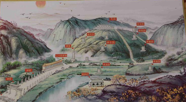 珍珠源公墓平面图