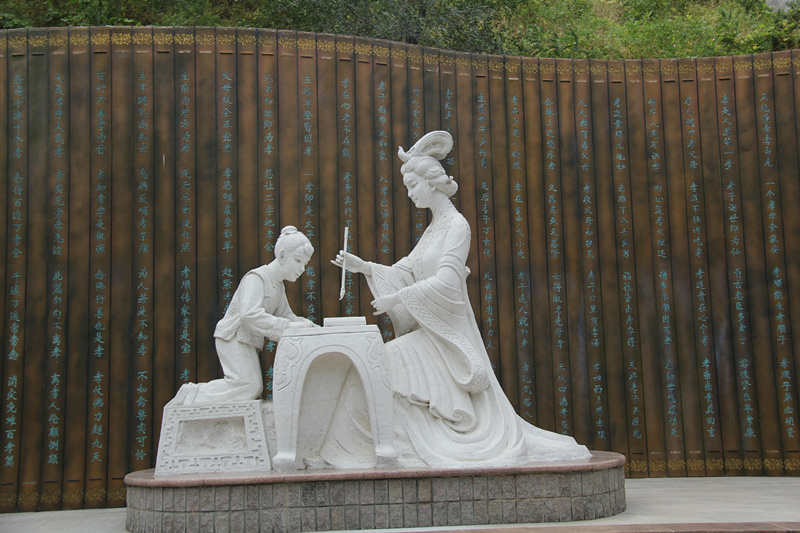 灵山宝塔陵园景观