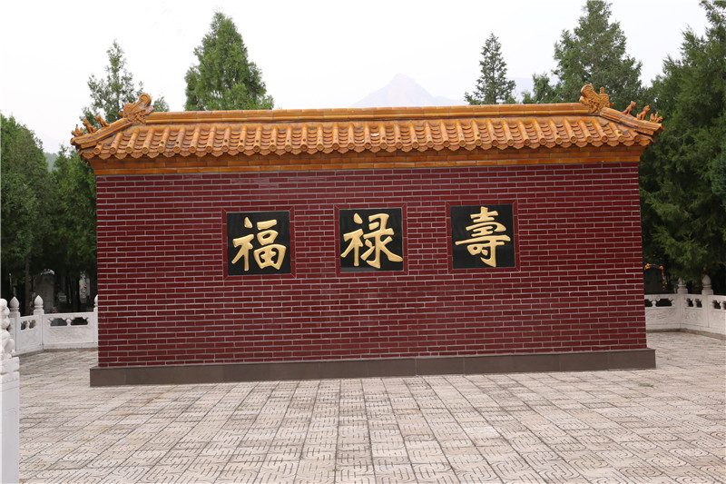 佛山陵园二区福禄寿墙