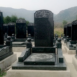 归山陵园所购万年青龙凤碑