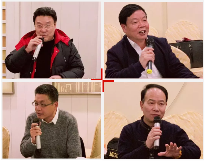 各公墓委副主任积极发言