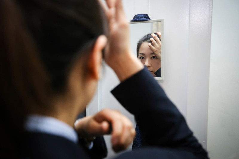 整理妆容