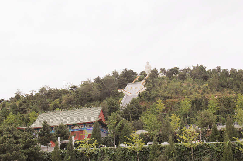 灵山宝塔陵园环境