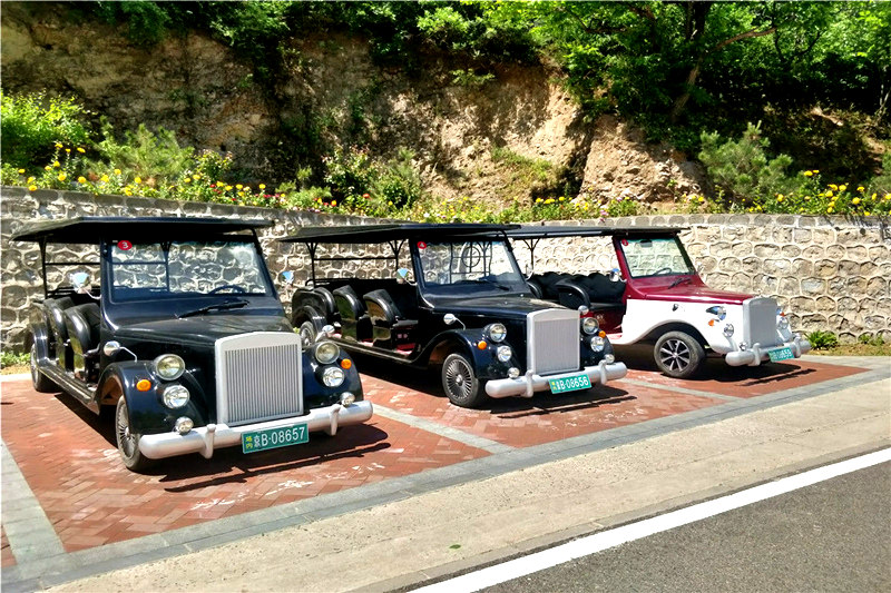 九公山长城纪念林观光车
