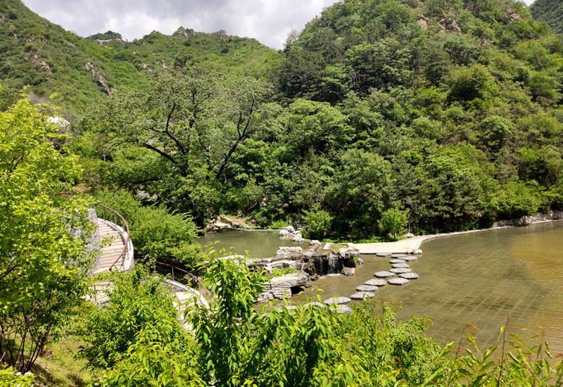 九公山长城纪念林自然景色