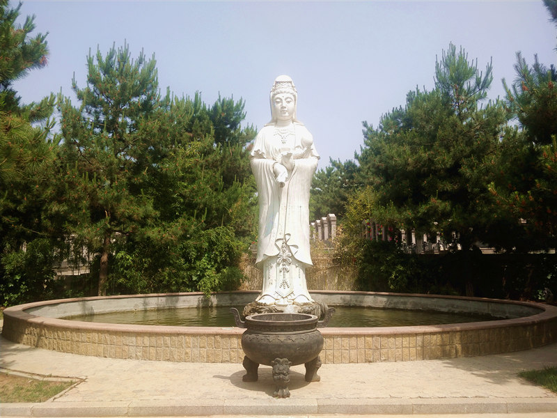灵山宝塔陵园观音像