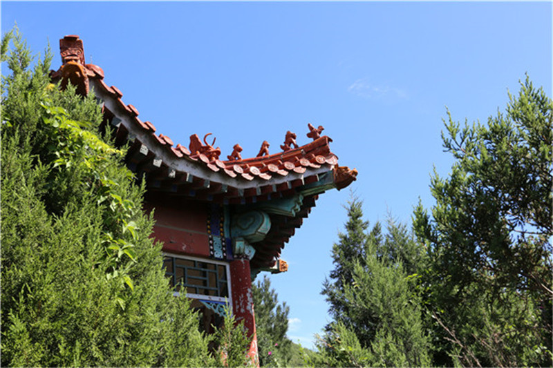 炎黄陵园景观