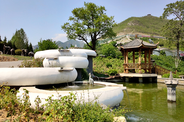 北京桃峰陵园景观