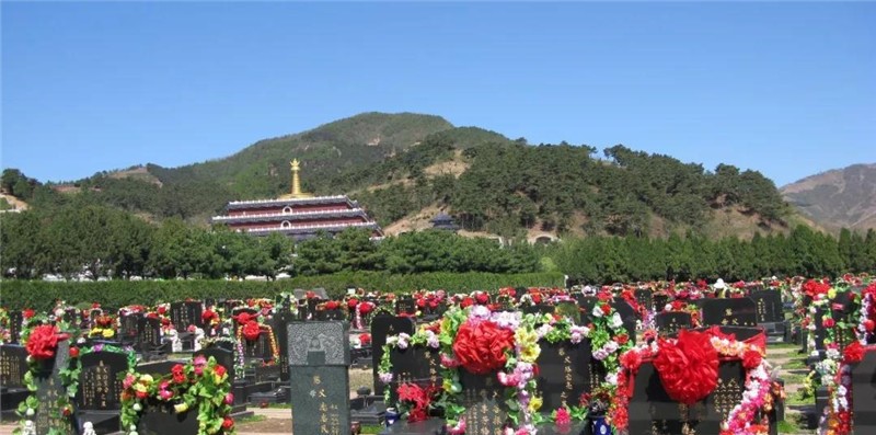 遵化清东陵万佛园园区风景