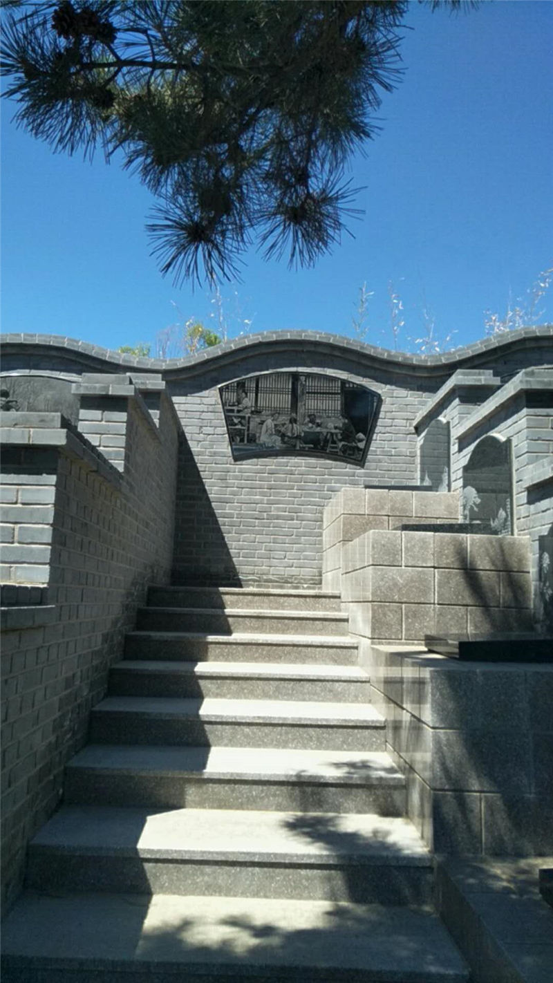 天寿陵园壁葬图