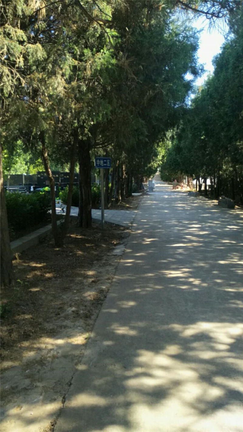 华夏陵园景观图
