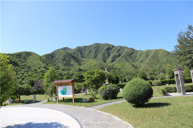 凤凰山陵园景观图