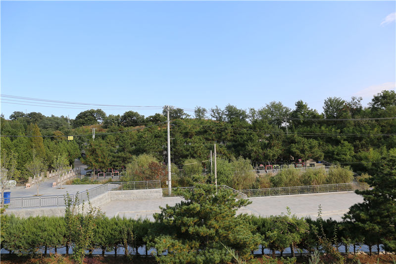 宝云岭墓园景观图