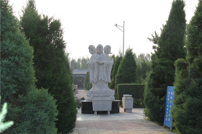 高碑店高静园公墓景观图