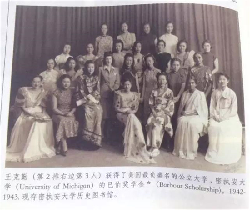 著名生物化学家——王克勤