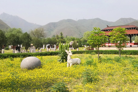 北京市凤凰山陵园骨灰廊2000起,成型双穴墓价格起步54000元