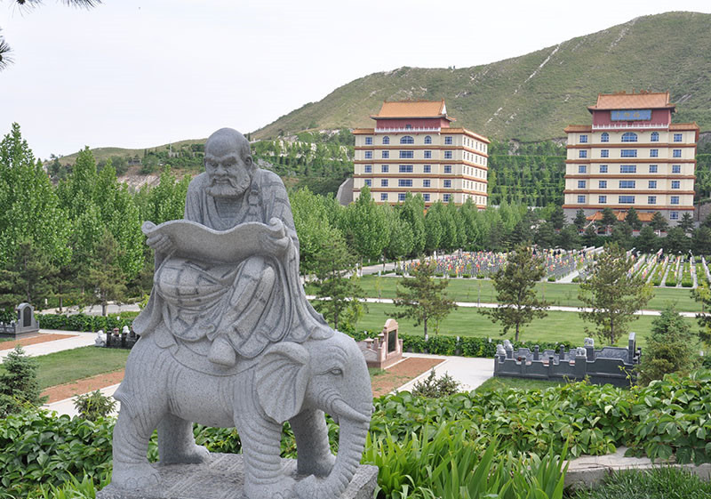 三河灵山宝塔陵园园区风景图片