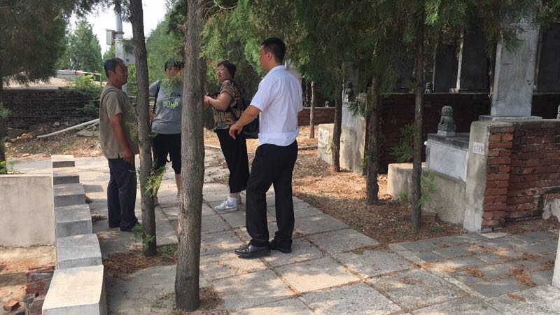 怀柔凤凰山陵园墓区实景拍摄