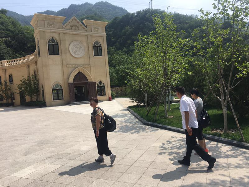 怀柔九公山长城纪念林园区实景拍摄