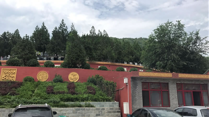 九里山公墓二区墓区景观
