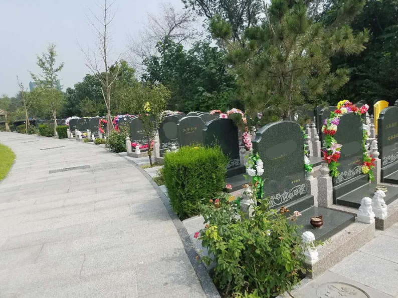房山静安墓园紫竹院墓区实景