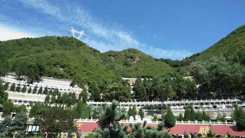 盘龙台公墓景观