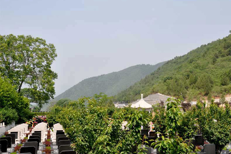 德陵公墓景观图