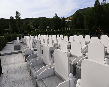 北京安灵陵园墓地石碑