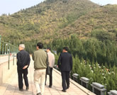 陪老父亲去昌平选购墓地