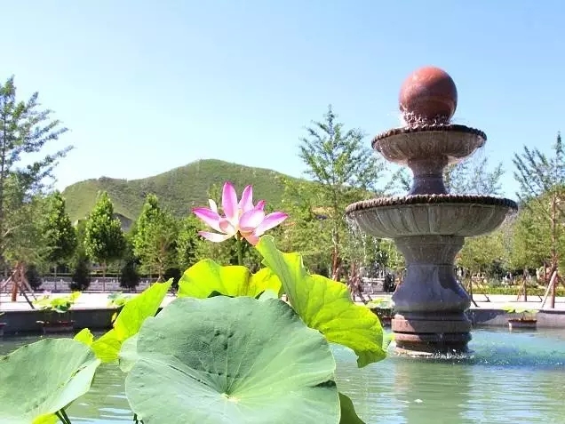 三河灵山宝塔陵园景观